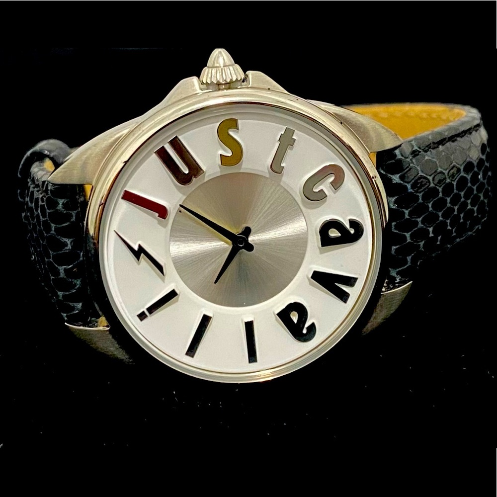 Just Cavalli Genuine Leather Authentic Watch